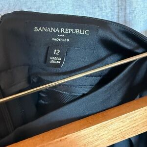 Banana Republic Satin Pleated Pants
